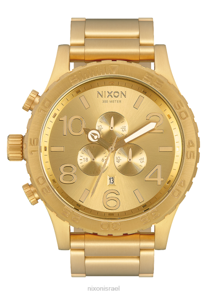 51-30 כרונו Nixon הכל זהב 60ZP18 שעון