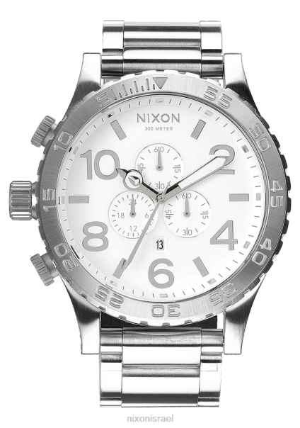 51-30 כרונו Nixon פוליש גבוה/לבן 60ZP20 שעון