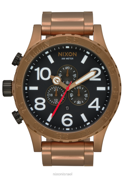 51-30 כרונו Nixon ברונזה/שחור 60ZP30 שעון