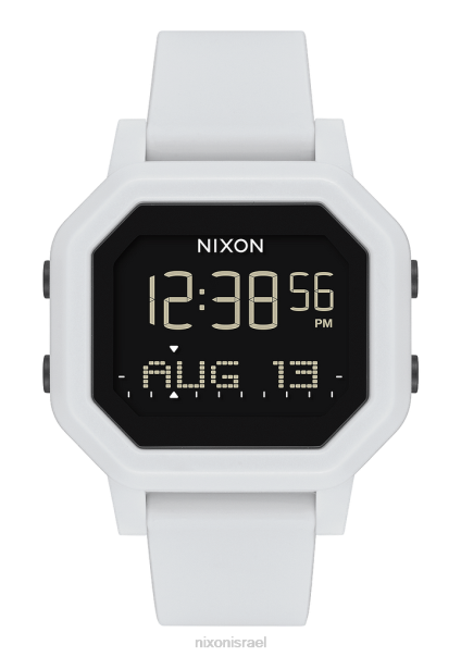 סִירֶנָה Nixon לבן 60ZP185 שעון