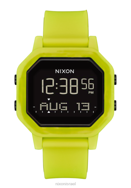 סִירֶנָה Nixon אתרוג/שחור 60ZP189 שעון