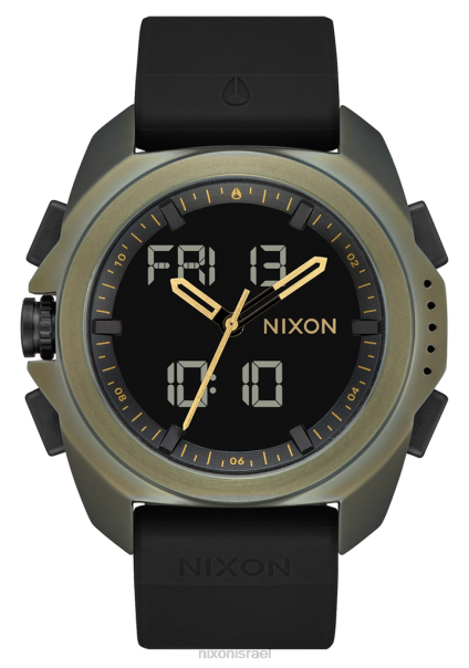 ריפלי Nixon עודף/שחור 60ZP193 שעון