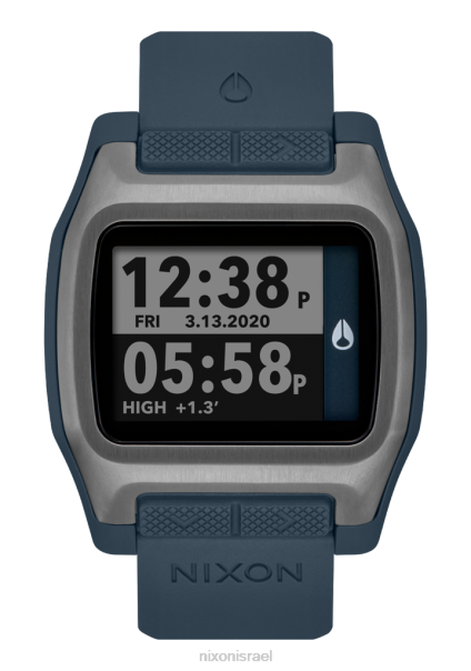 גאות Nixon צפחה כהה 60ZP198 שעון