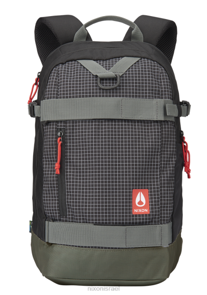 תיק גב גמא Nixon שחור/פחם 60ZP276 אביזרים
