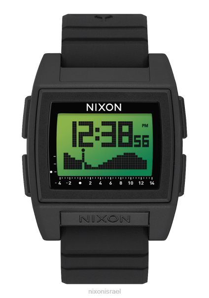 base tide pro Nixon שחור/ירוק חיובי 60ZP176 שעון